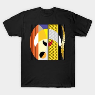 Beautiful Geometric Minimalist Abstract T-Shirt